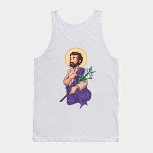 Saint Joseph Jesus Tank Top